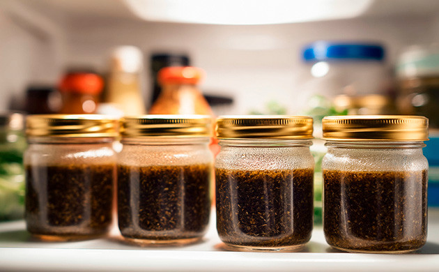 Процесс приготовления канна-настойки