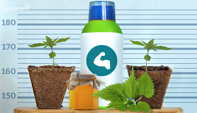 Баночки стимуляторов для рассады