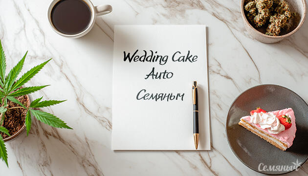 Гроурепорт сорта Wedding Cake Auto от сидбанка Семяныч
