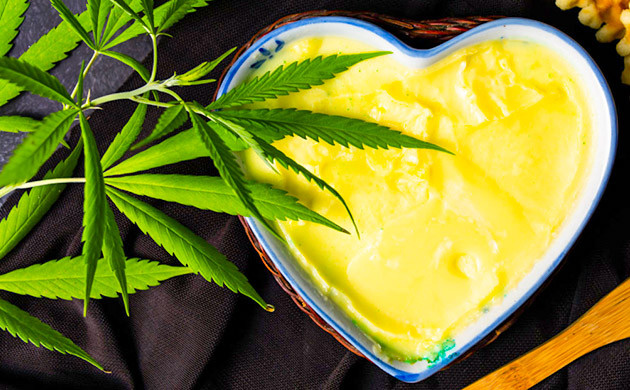 Приготовленное конопляное масло