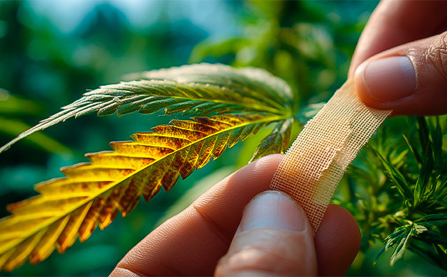 Как спасти каннабис после светового ожога?