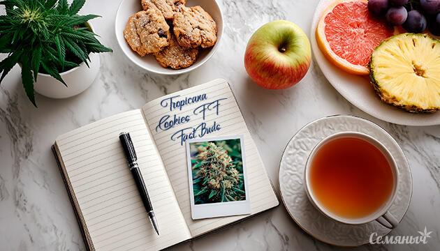 Гроурепорт сорта конопли Tropicana Cookies FF от FastBuds