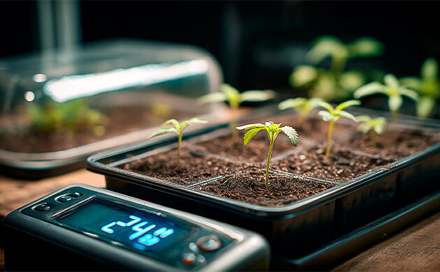 Подготовка саженцев конопли к высадке на улицу