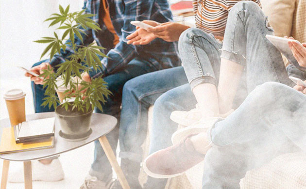 Каннабис для взаимодействия с окружающими