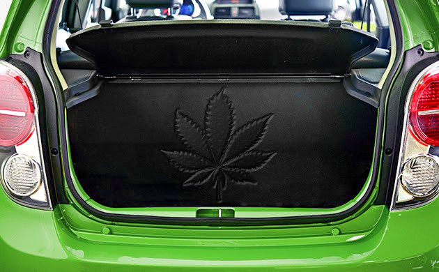 Детали для автомобиля из каннабиса