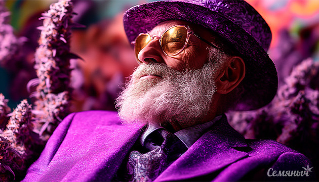 Granddaddy Purple — легенда среди фиолетовых сортов