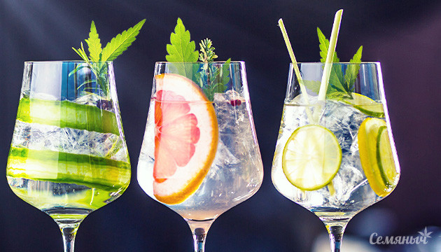 Коктейли с коноплей