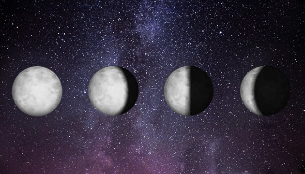 Стадии убывающей Луны