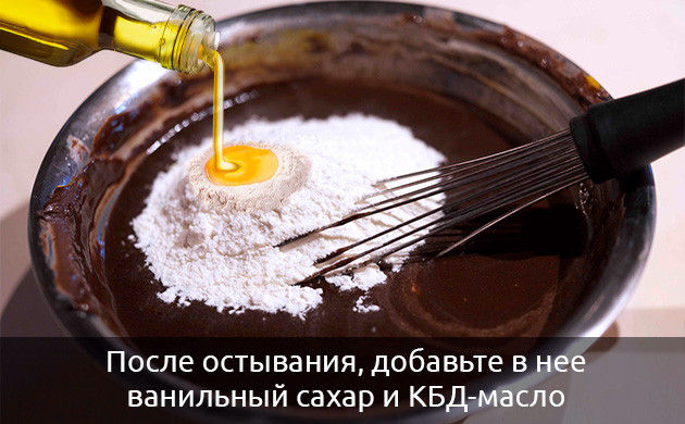 Смешать шоколад с коноплей