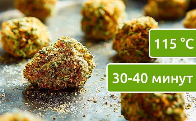 Как декарбоксилировать каннабис в духовке шаг за шагом