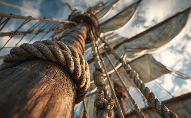 Канаты и паруса для кораблей