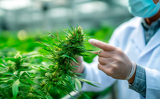 Визуальное наблюдение за каннабисом