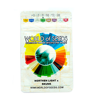 Northern Light X Skunk fem (World of Seeds)