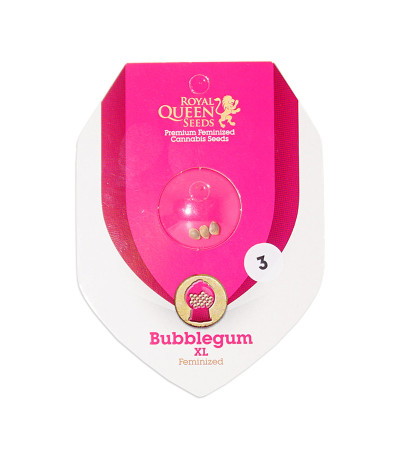 Семена сорта Bubblegum XL fem (Royal Queen Seeds)