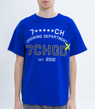 Футболка 7CH, департамент гровинга, оверсайз