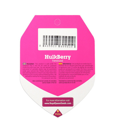 Семена сорта HulkBerry fem (Royal Queen Seeds)