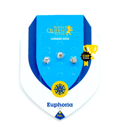 Семена сорта Euphoria CBD fem (Royal Queen Seeds)