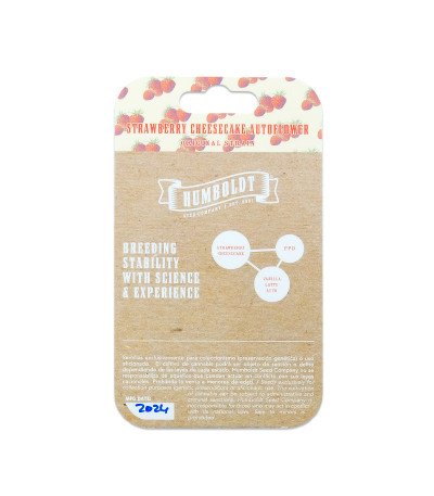 Семена сорта Strawberry Cheesecake Auto fem от Humboldt Seed Company