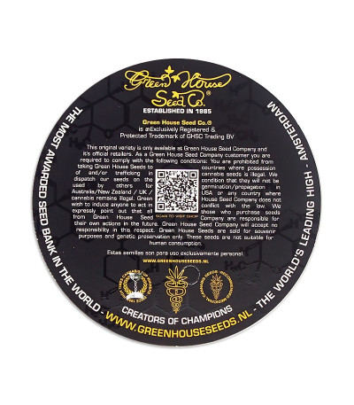 Семена сорта The Doctor fem (Green House Seeds)