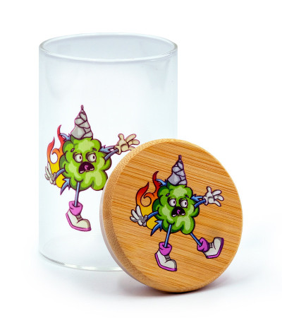 Баночка герметичная с принтом 7CH, большая