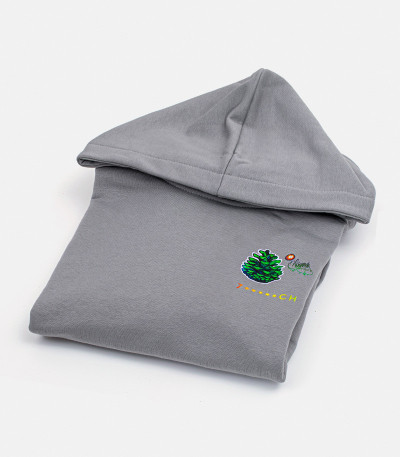 Худи 7CH, корень+шишка, оверсайз