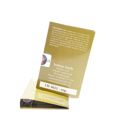 Семена сорта Chronic reg (Serious Seeds)