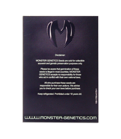 Семена сорта Monster Gelato Auto (Monster Genetics)